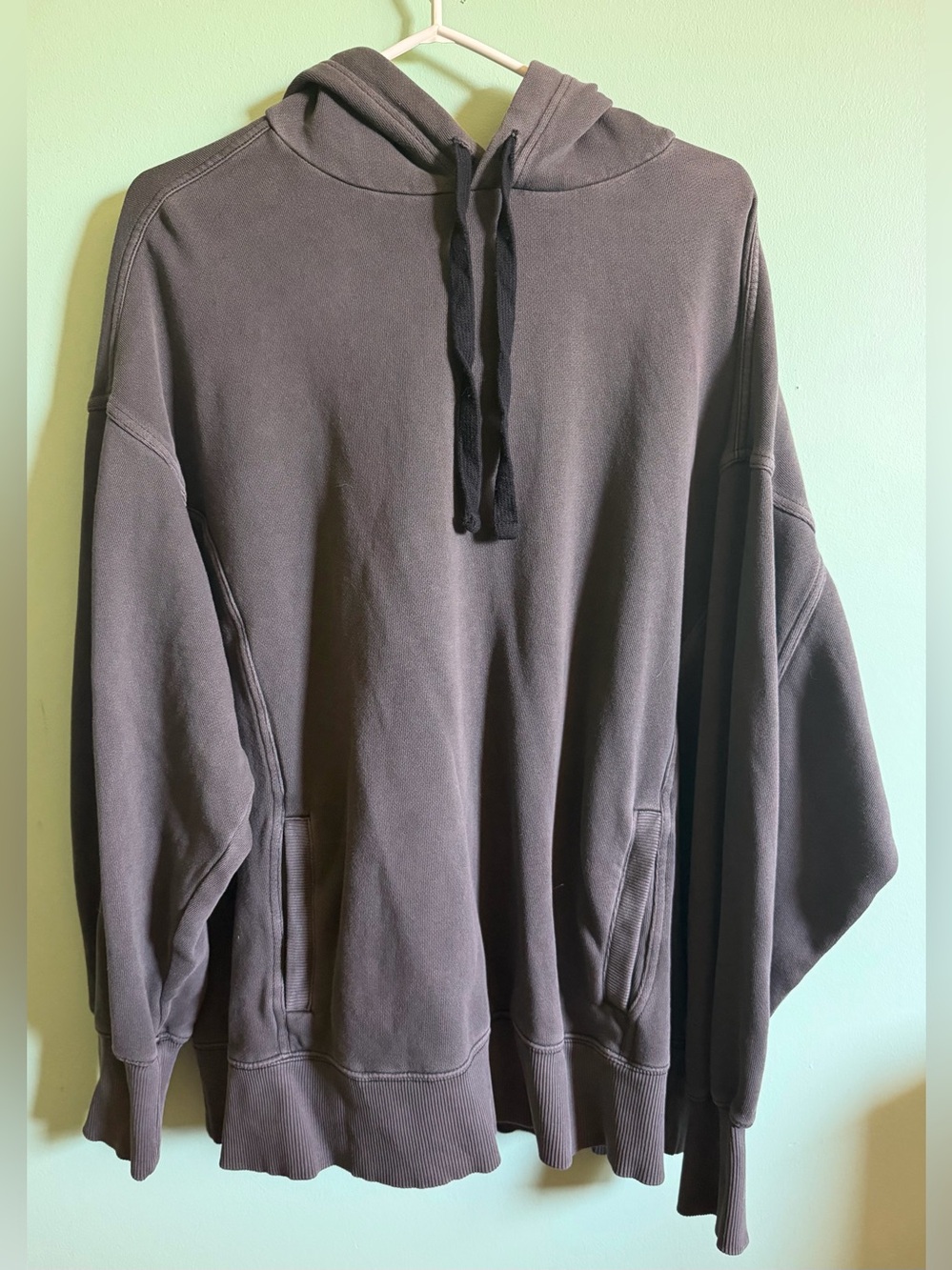 aerie Woman’s Charcoal Hoodie with Drawstring